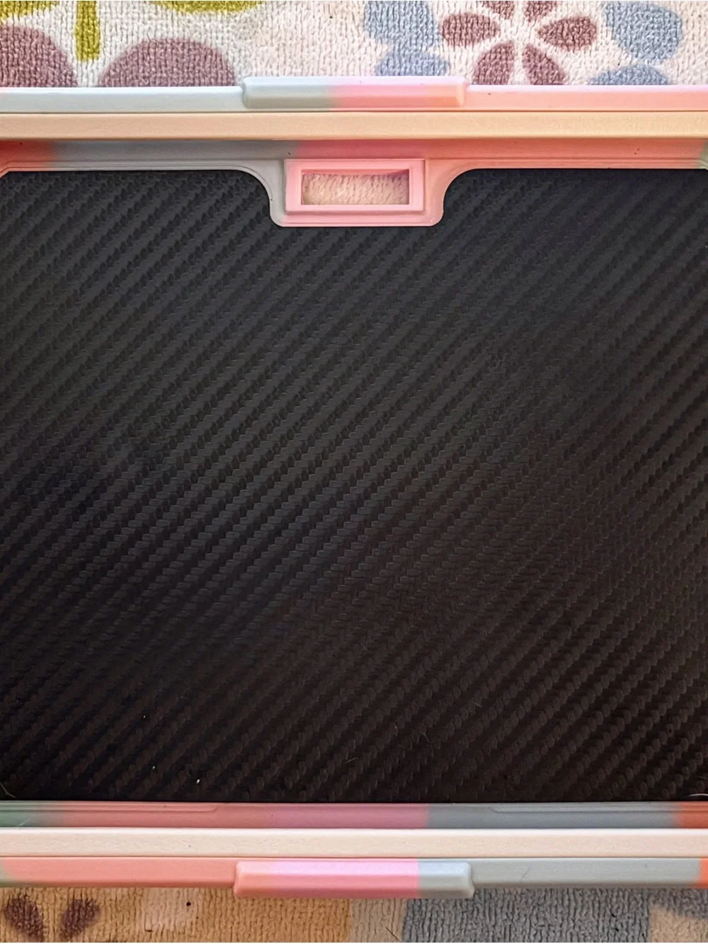Apple Tablet & Pastel Multicolor Tablet Case - Protective Silicone Cover